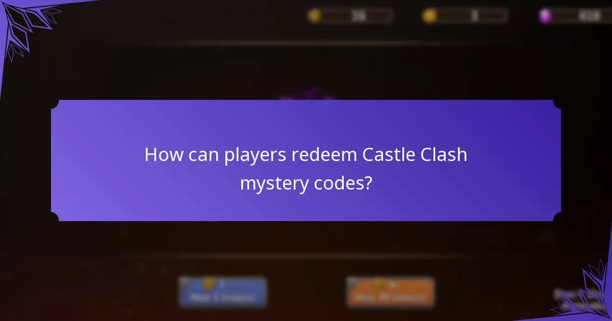 Which mystery codes are currently active?